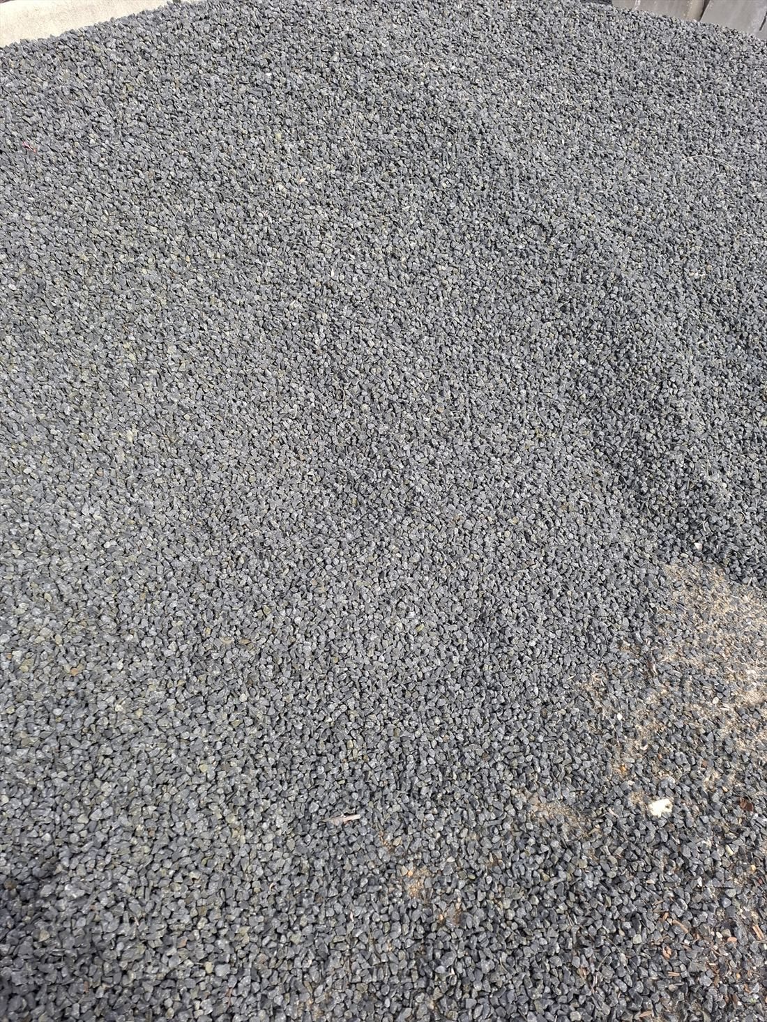 Basalt (14mm) in use on a Perth job, supplied and delivered across Perth by Red Sand Supplies