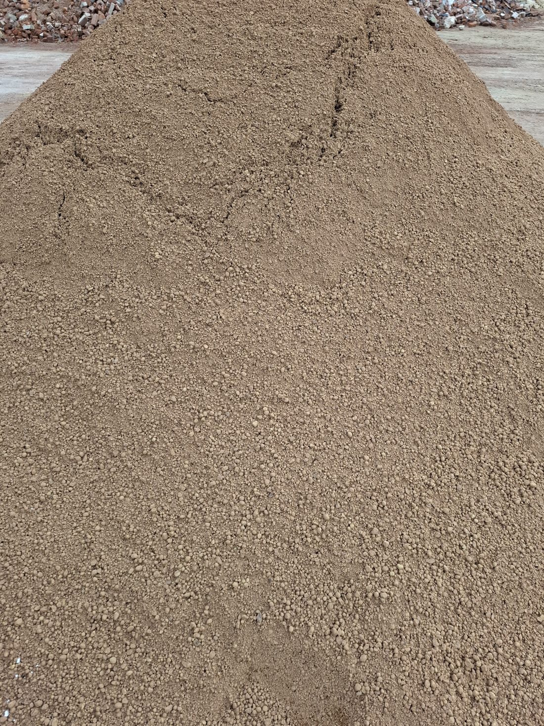 Ferrocrete (12mm) in use on a Perth job, supplied and delivered across Perth by Red Sand Supplies